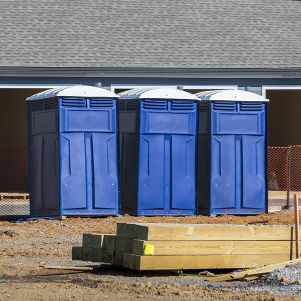 do you offer hand sanitizer dispensers inside the porta potties in Quantico VA